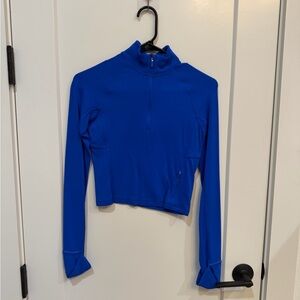 Lululemon It’s Rulu Cropped Half Zip Women's Long Sleeve Top